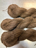 Medium Brown Alpaca Yarn