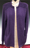 Ladies Two Pocket Alpaca Sweater