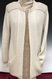 Ladies Two Pocket Alpaca Sweater