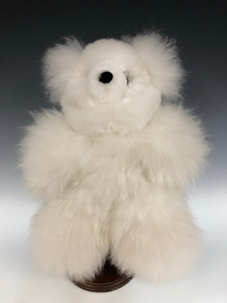Alpaca Teddy Bear | Alpaca Hide Teddy Bear | Whirlwind Ranch
