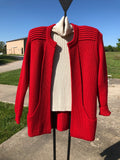 Ladies Two Pocket Alpaca Sweater