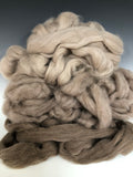 Light Rose Grey Baby Alpaca Roving - 4421
