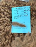 Dark Fawn Alpaca Fiber - Annie 25