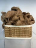 Medium Fawn Baby Suri Alpaca Roving (1626)