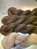 Medium Brown Alpaca Yarn