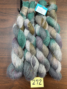 Hand Dyed Alpaca Yarn (#272)