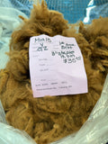 Dark Fawn Alpaca Fiber - Mia15