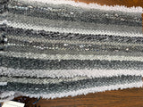 Tones of grey alpaca scarf