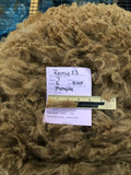 Dark Fawn Alpaca Fleece - Remy 23