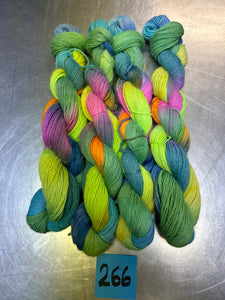 Hand Dyed Alpaca Yarn (#266)