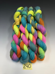 Hand Dyed Alpaca Yarn (#240)