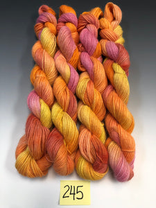 Hand Dyed Alpaca Yarn (#245)