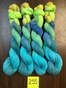Hand Dyed Alpaca Yarn (#255)