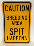 Breeding Area Sign