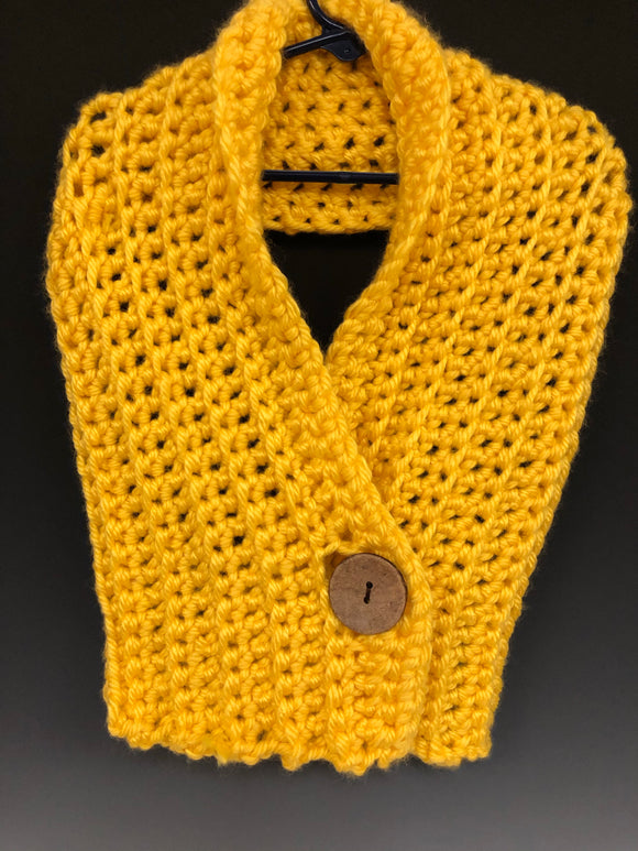 Yellow Button Cowl