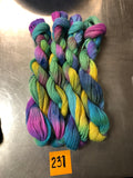 Hand Dyed Alpaca Yarn (#231)